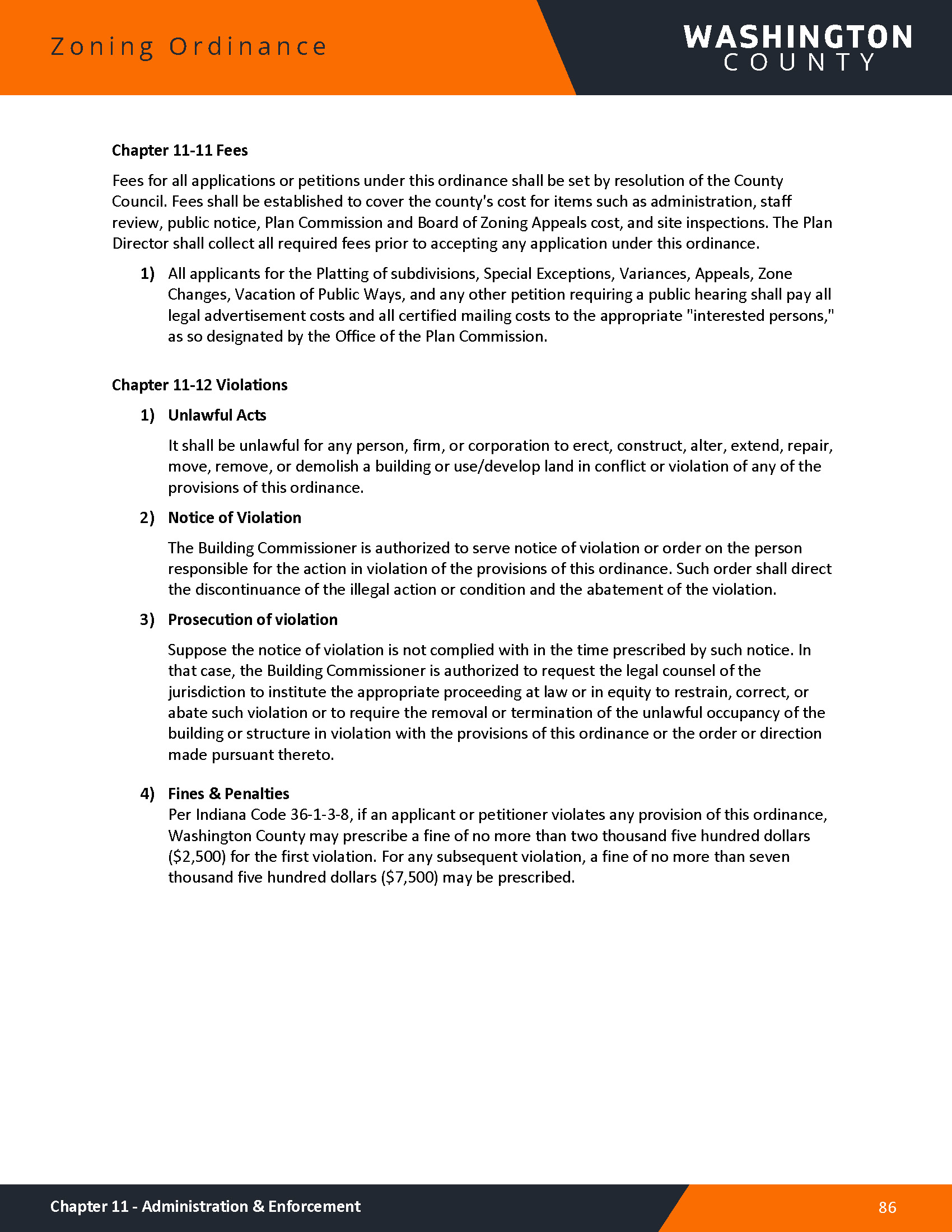 Washington County Zoning Ordinance1 12 25 Page 091